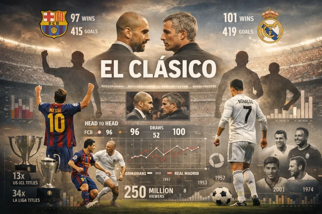 Historia del enfrentamiento entre Real Madrid y Barcelona