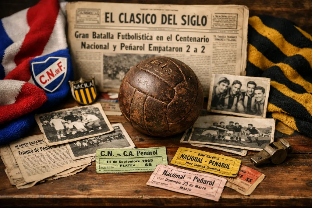 Historial y estadísticas del Clásico Uruguayo